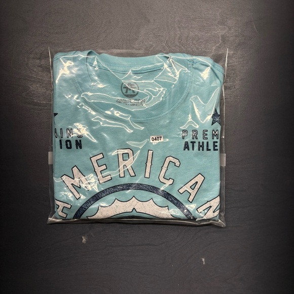 American Fighter Buckle 1974 Light Blue Training Division Premium  Sz XL - Picture 9 of 9